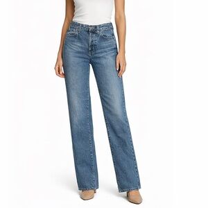 Adriano Goldschmied AG Alexxis Jeans Women’s 25 Blue High Rise Straight Vintage